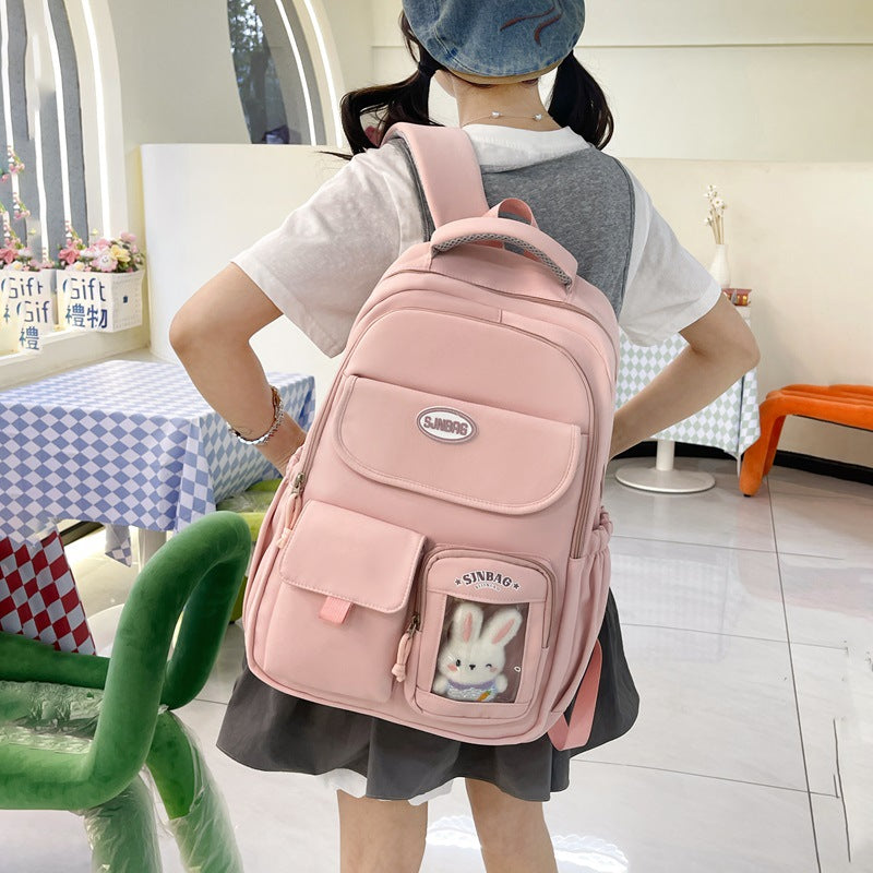 Süßer Hasen-Charakter Rucksack Karnz