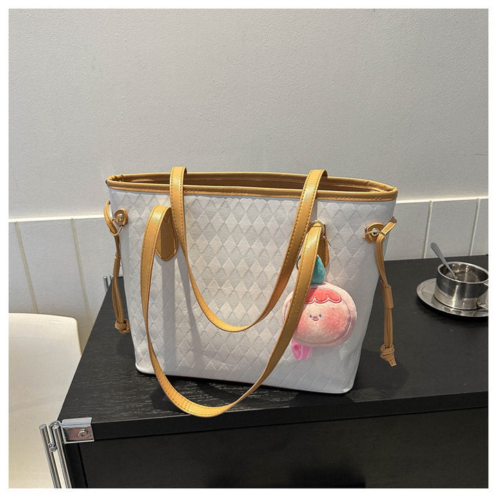 Gepolsterte Muster Handtasche Karnz