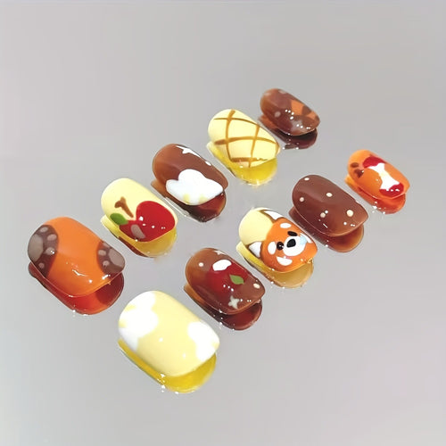 Kunstnägel mit Kreativem Tiermotiv Karnz