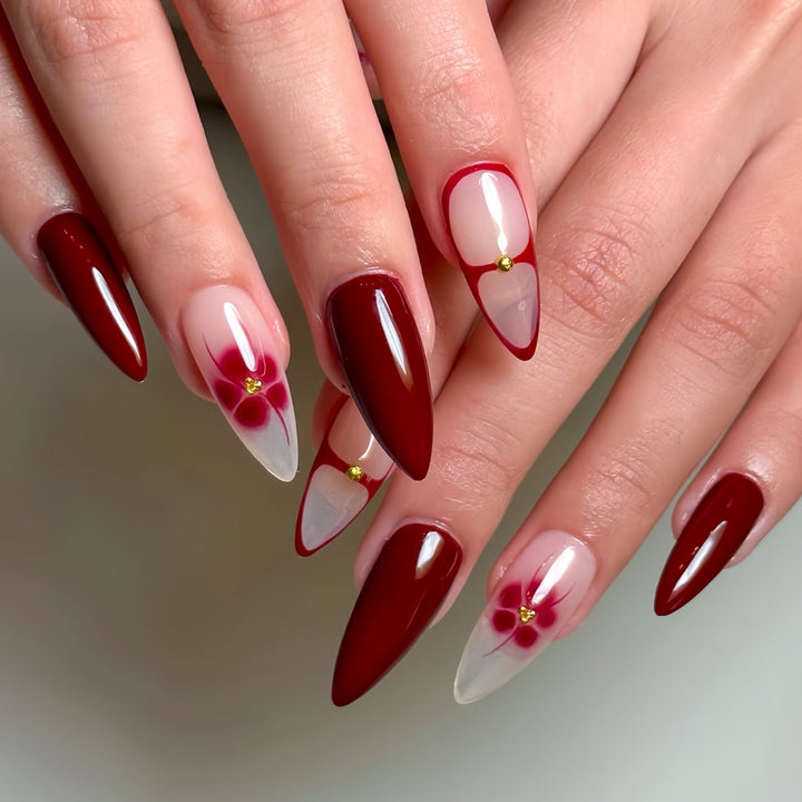 Stiletto-Nagelkunstverlängerungen Karnz