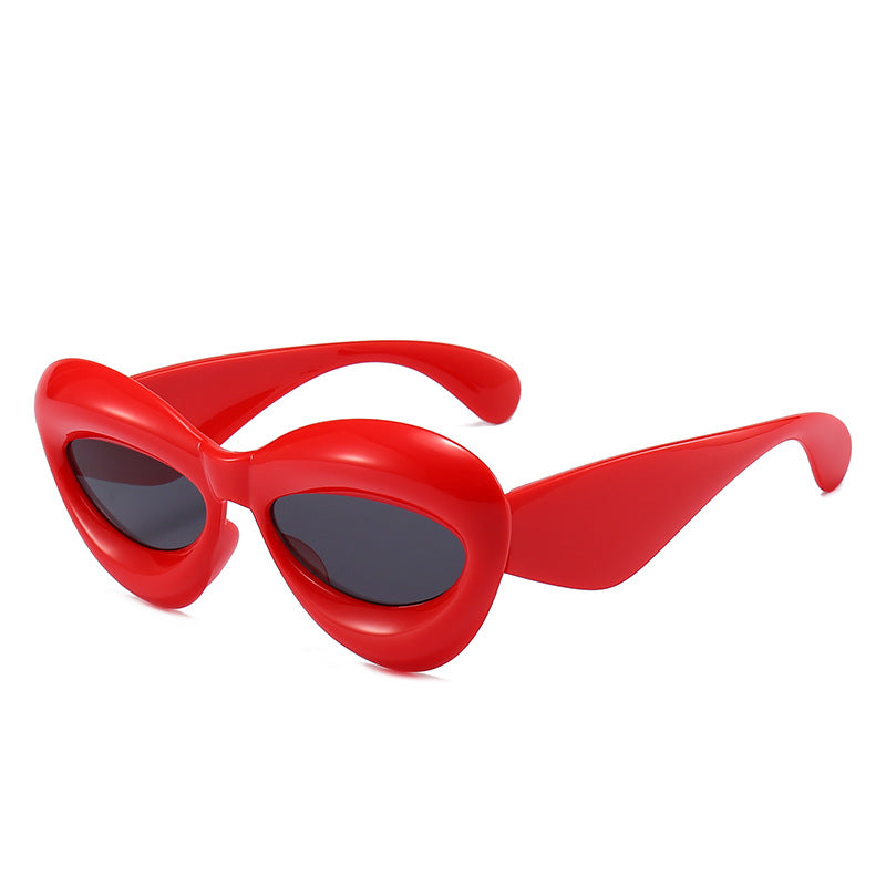 Damen Sonnenbrille im einzigartigen Herzdesign Karnz