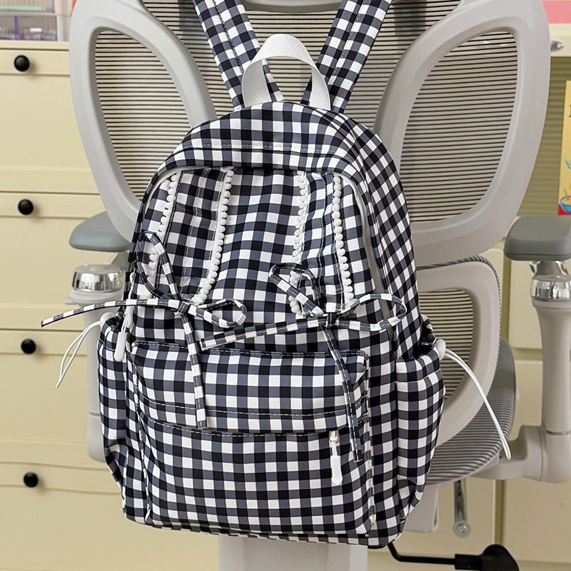 Verspielter Rucksack mit Hasenohren-Muster Karnz
