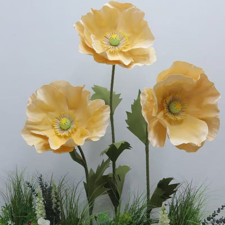 Elegante große Papierblumenanordnung