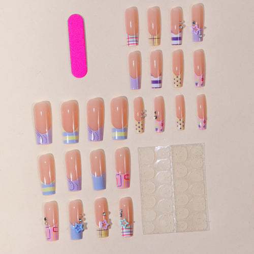 Dekorativer Acryl-Nagelkunst-Set Karnz