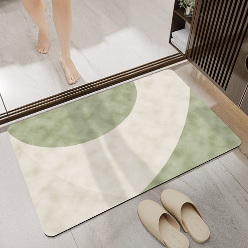Abstrakte Moderne Badmatte Karnz