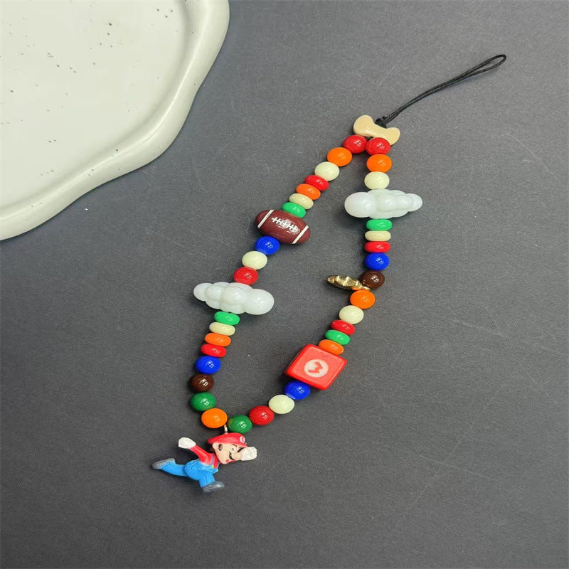 Bunte Charakter-Themen Perlen-Lanyard Karnz