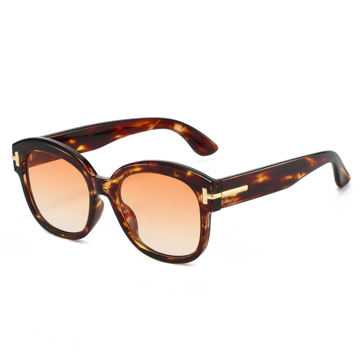 Chic Übergroße Rahmen Sonnenbrille Karnz