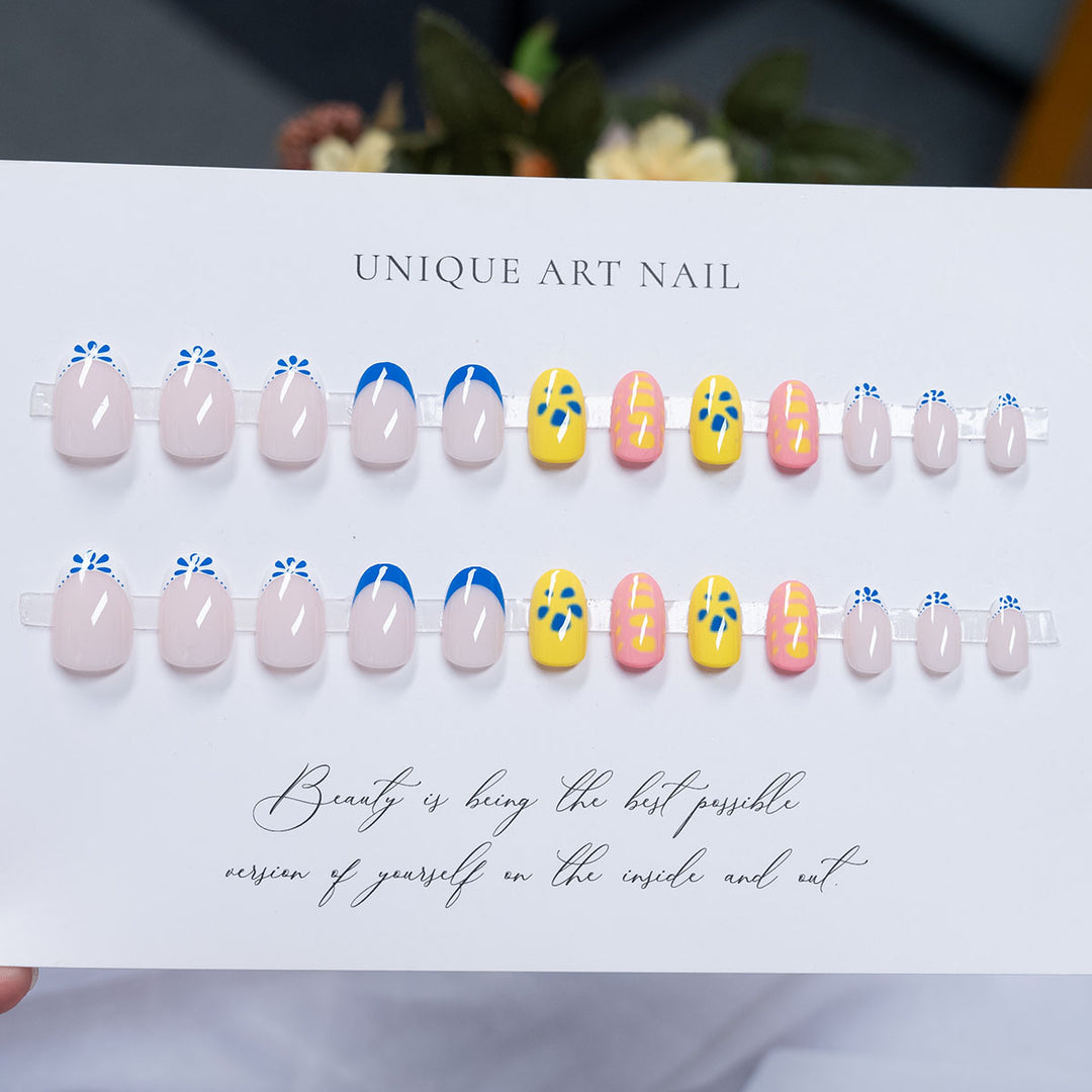 Kreatives Künstlerisches Press-On Nageldesign