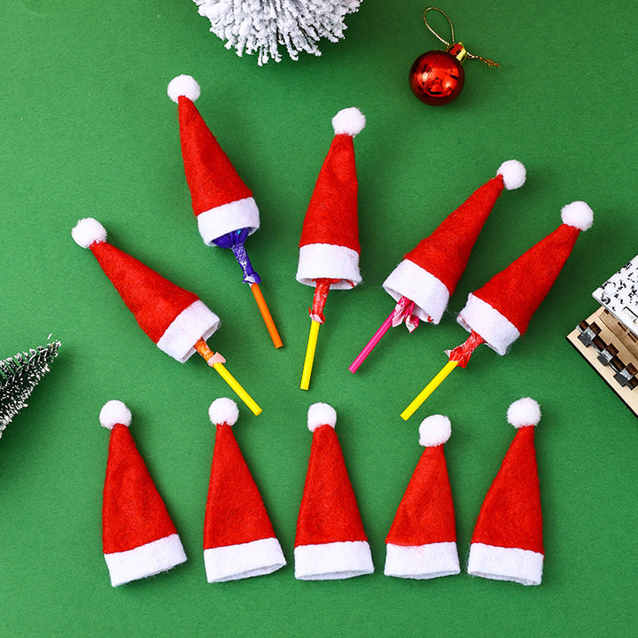Weihnachtsmann-Hut aus Filz Karnz