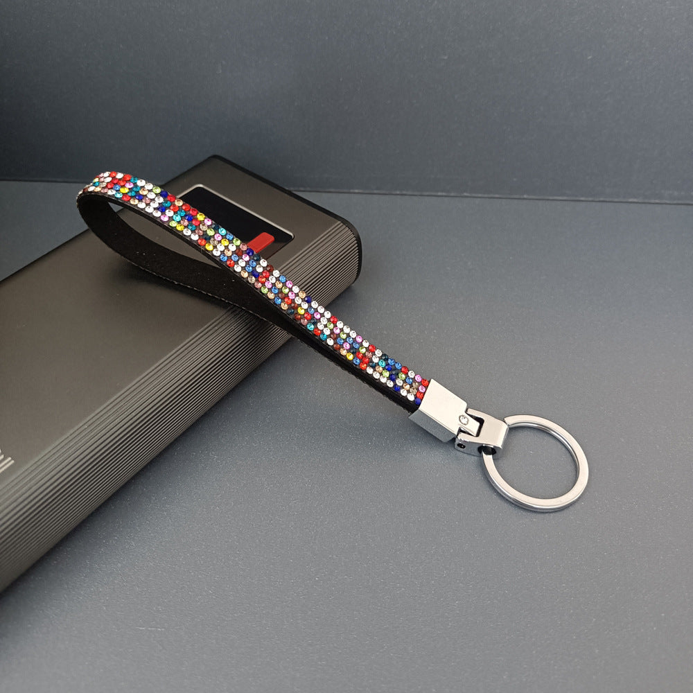 Eleganter Strass-Schlüsselanhänger Strap Karnz