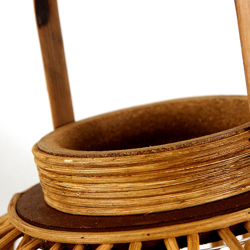 Elegante Handgefertigte Laterne Aus Naturmaterialien Karnz