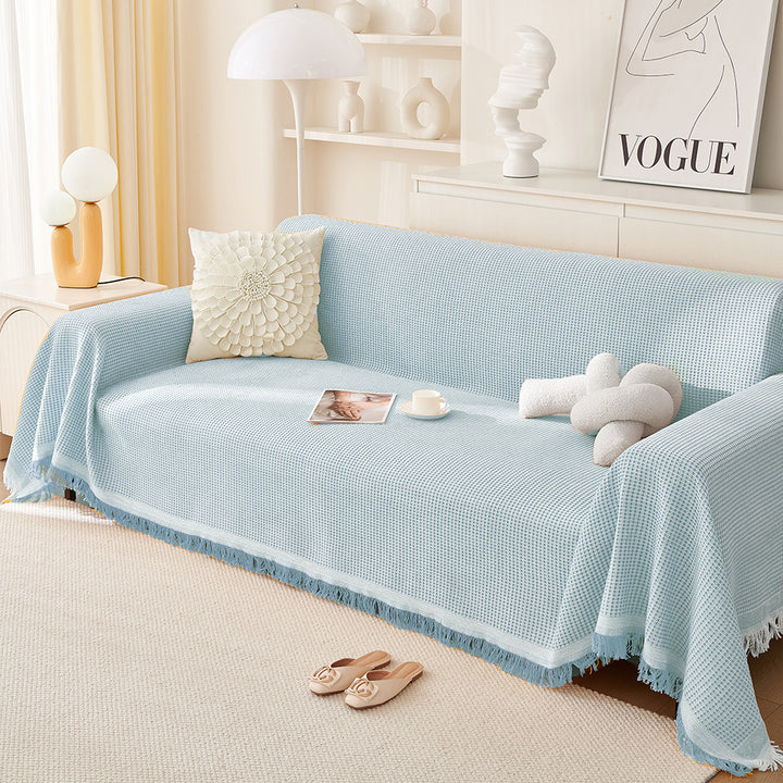Gemütliche Sofa-Decke