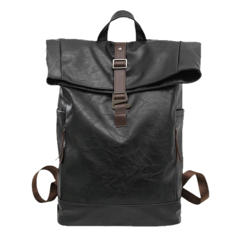 Lässiger Leder-Rucksack Karnz