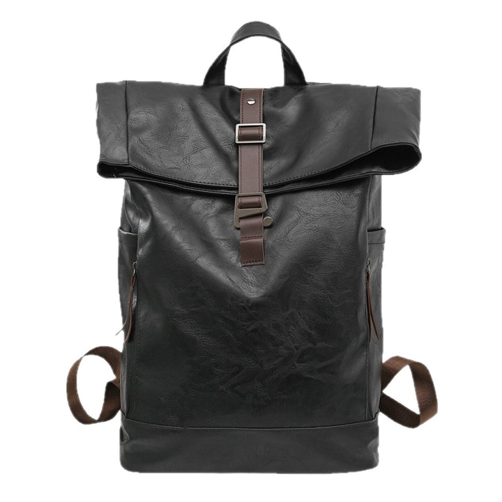 Lässiger Leder-Rucksack Karnz
