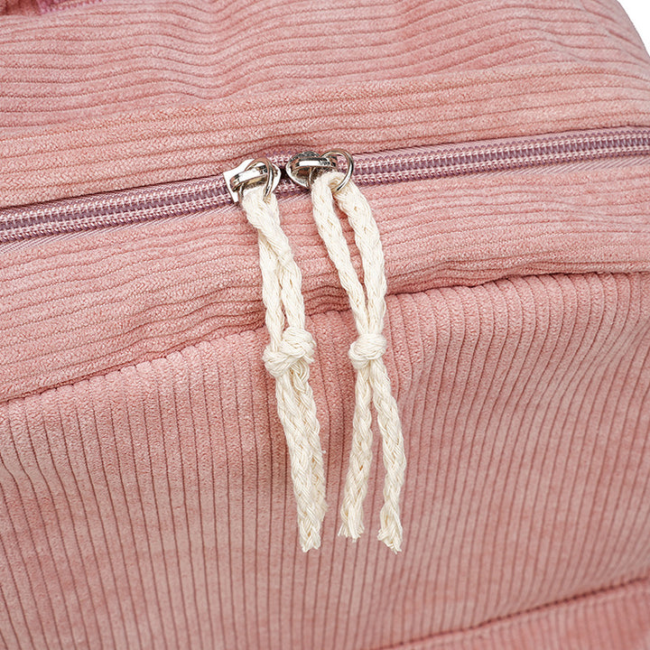 Cord-Rucksack mit Praktischen Fächern Karnz