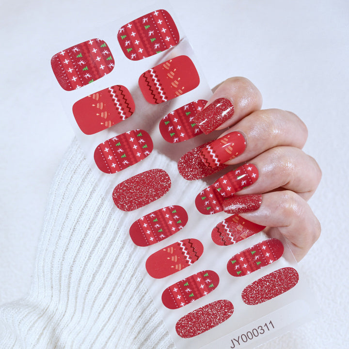 Urlaubs-Themen-Nagelkunst-Aufkleber