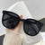 Damen stilvolle Cat-Eye Sonnenbrille Karnz