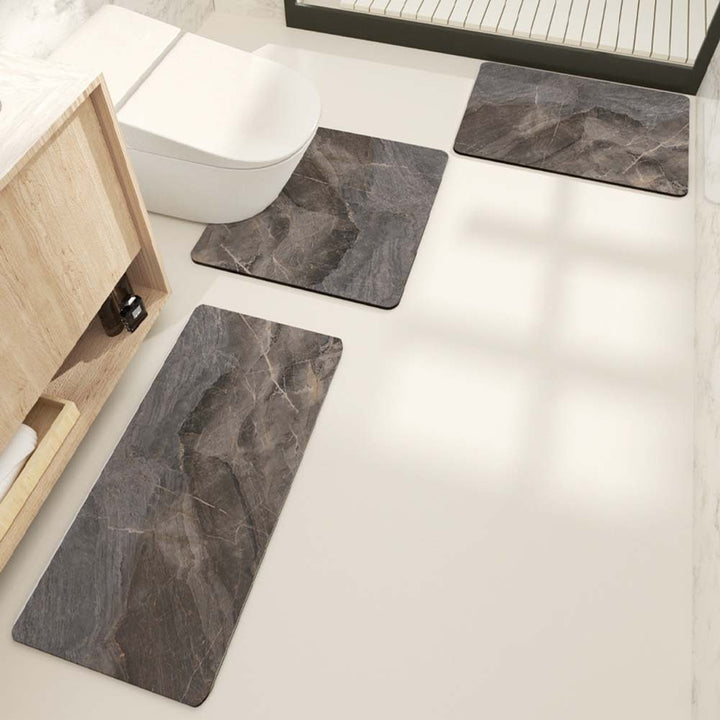 Modern Geometrische Badteppich Set