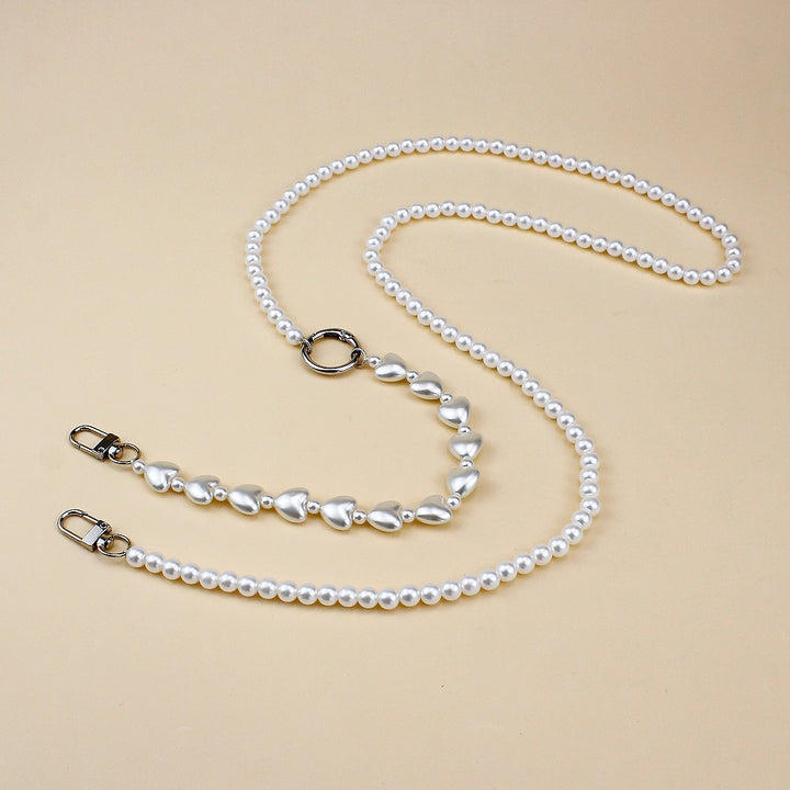 Elegante Perlen Brillenband Karnz