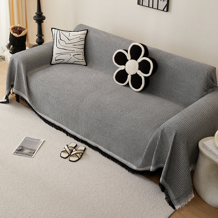 Weiche Gewebte Sofa Wurfdecke
