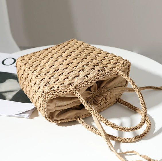 Damen Geflochtener Handtasche Karnz