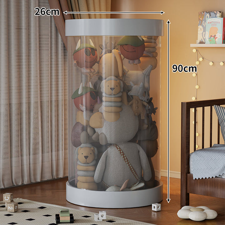 Vertikaler klarer Acrylspielzeug- und Plüsch-Displayturm