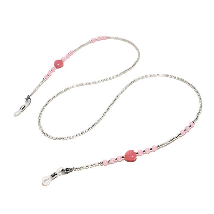 Elegante Perlen Brillen Kette Karnz