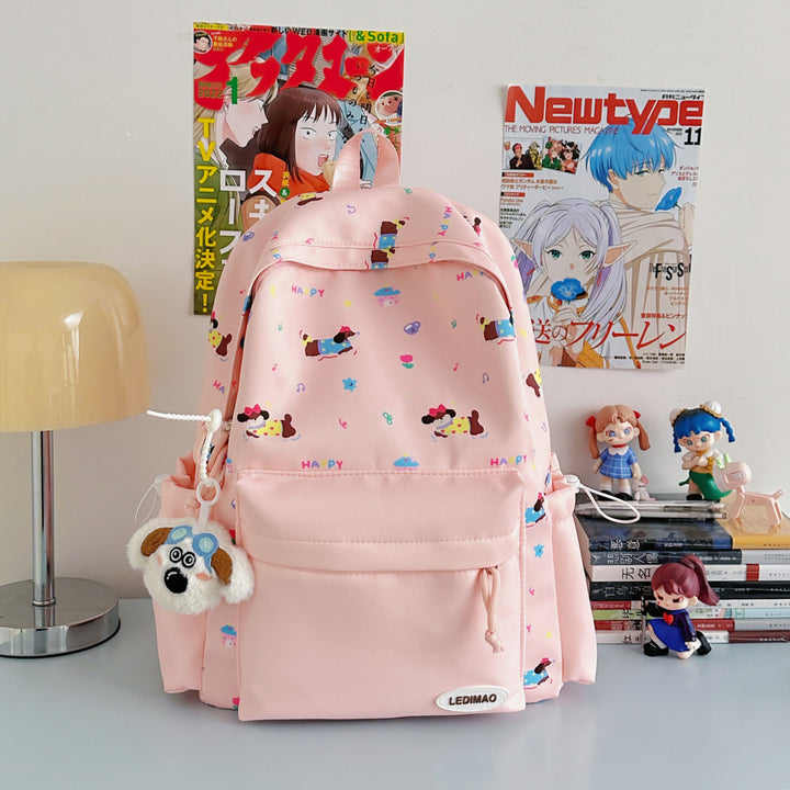 Verspielter illustrierter Kinder-Rucksack