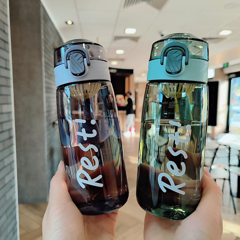 Damen Ergonomische Wasserflasche für Fitness Karnz