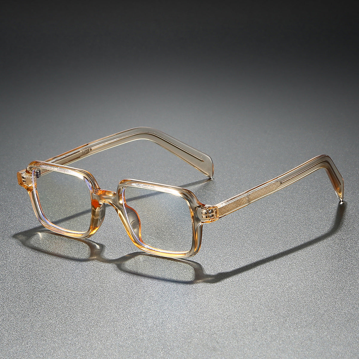 Damen modische Sonnenbrille im eleganten Quadratdesign mit breiten Bügeln Karnz