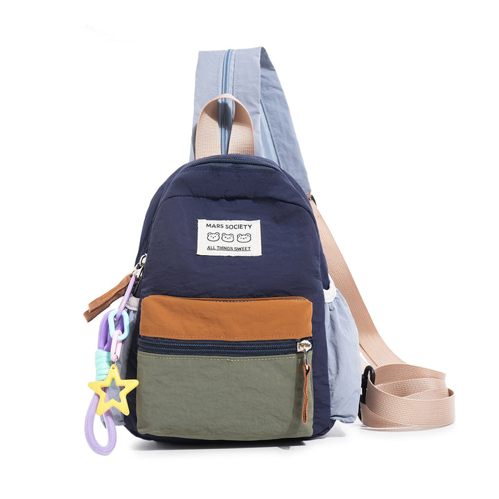 Farbblock Casual Rucksack Karnz