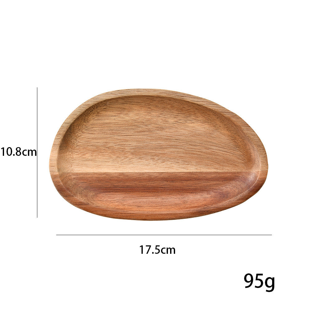 Elegante Holzservierplatte mit Ergonomischem Design Karnz