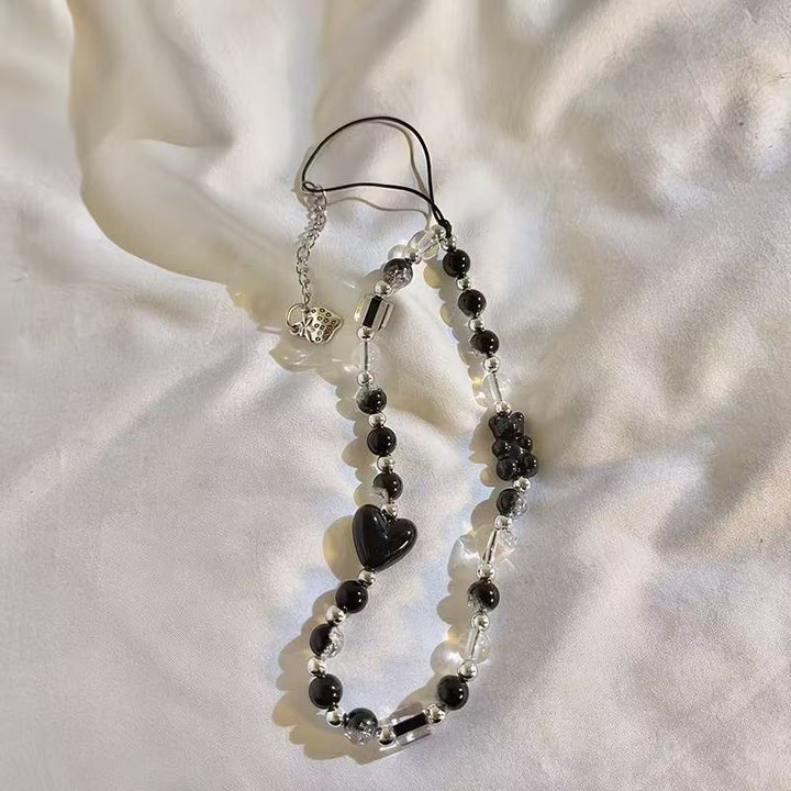 Perlen Charm Halskette Karnz