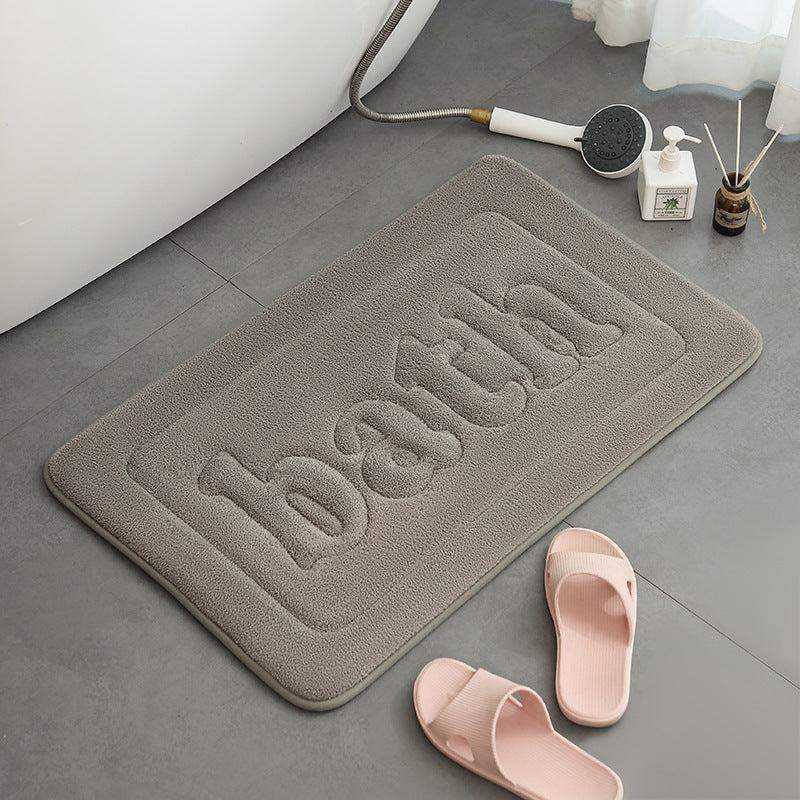 Absorbierende Memory-Schaum-Badematte Karnz