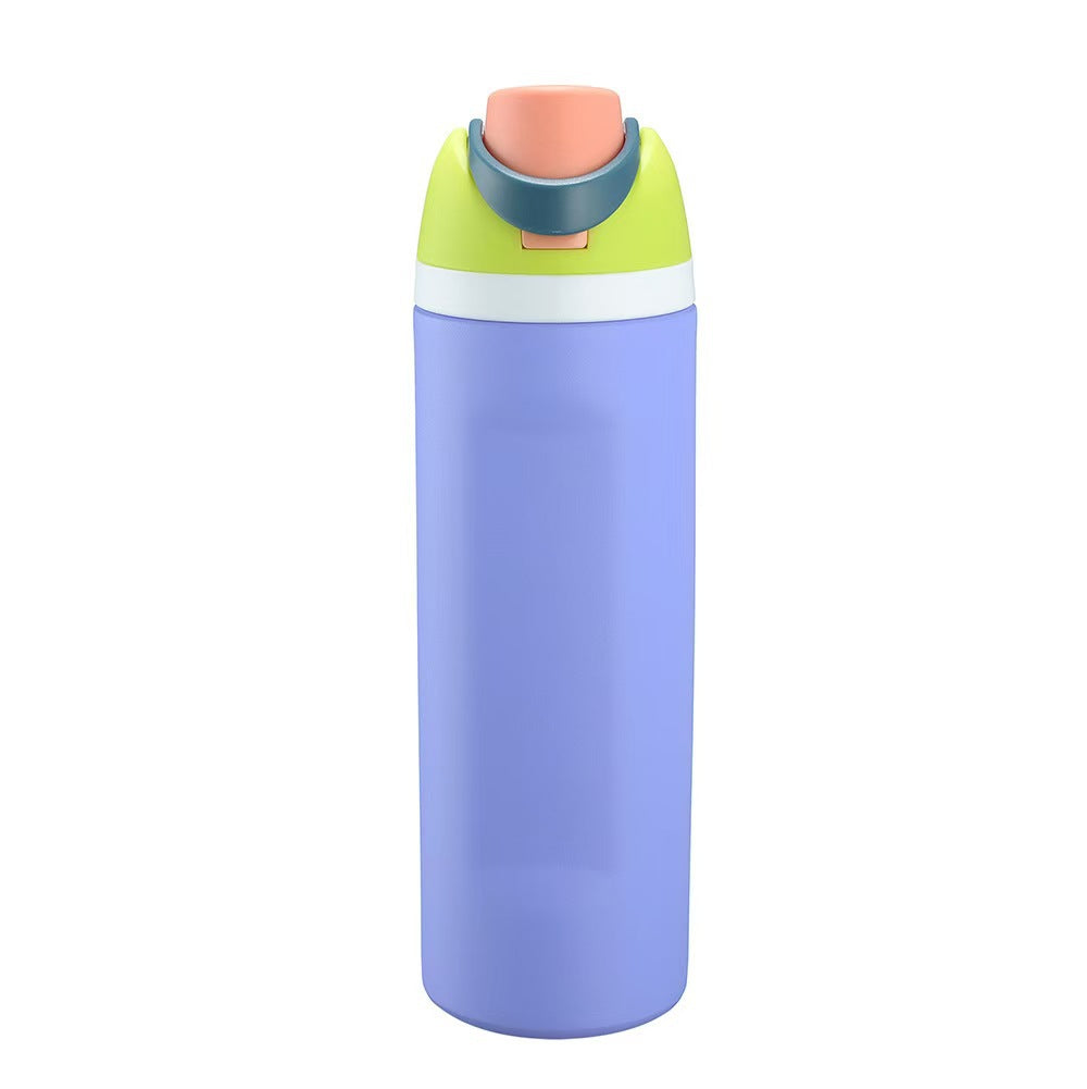 Damen Sportliche Trinkflasche mit ergonomischem Griff Karnz