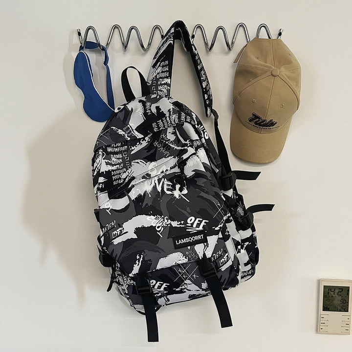 Graffiti Druck Freizeit Rucksack Karnz