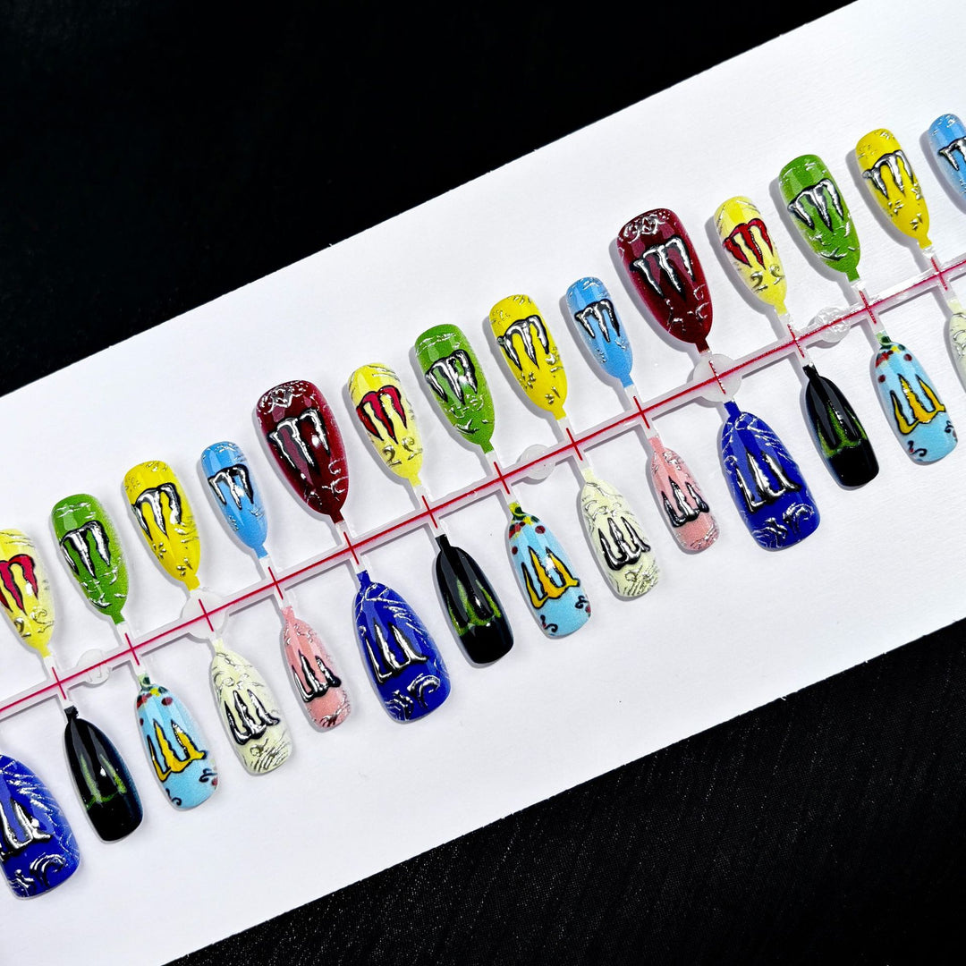 Künstlerische Nagelkunst Kollektion 1790746253