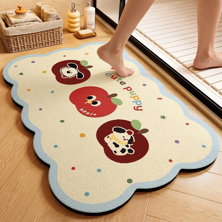 Niedlicher Tier-Motiv Memory Foam Badematte Karnz