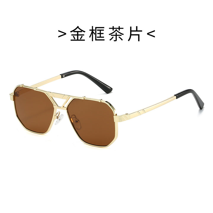 Damen Modische Sonnenbrille im einzigartigen Octagon-Design Karnz