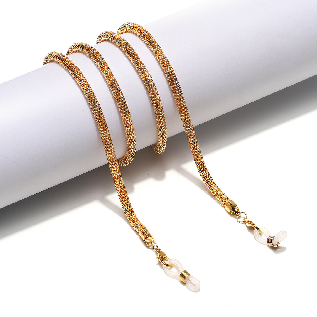 Stylische Metall-Brillen-Kette Karnz
