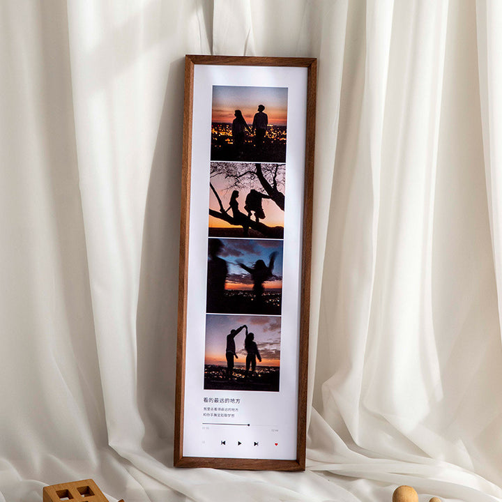 Elegante Kunstdisplay-Fotorahmen