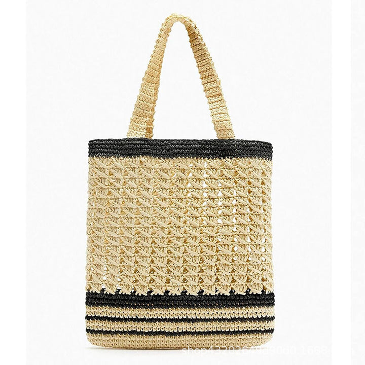 Damen Handgeknüpfte Korbtasche mit elegantem Design Karnz