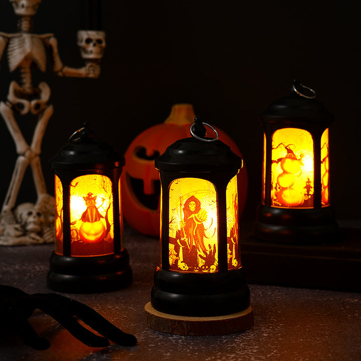 Dekorative Halloweenlaterne Karnz
