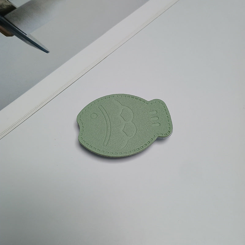 Fischförmiger Leder Handyhalter Karnz