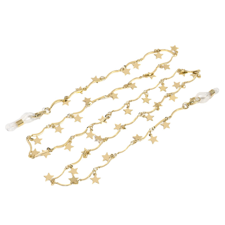 Elegante Goldene Sternenkette Karnz