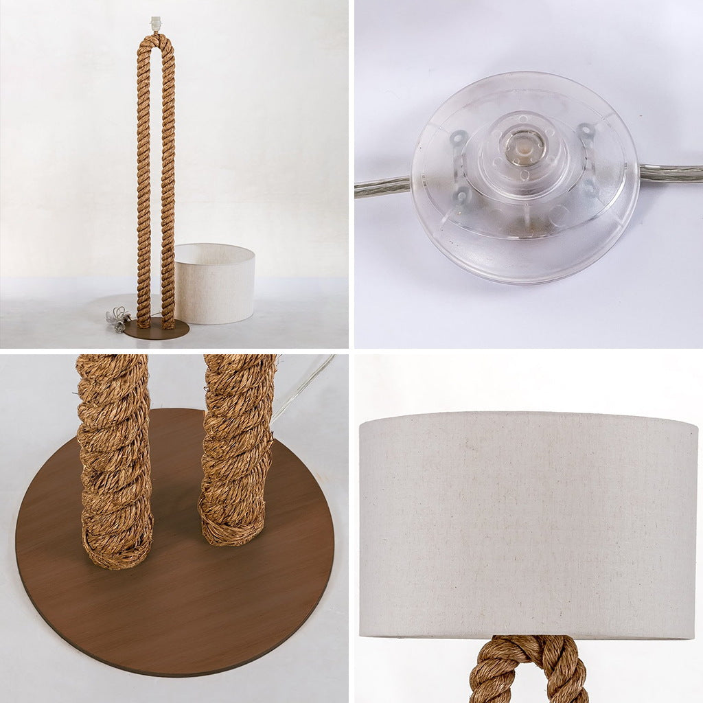 Stylische Seil-Stehlampe