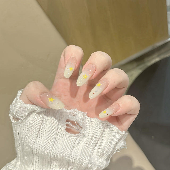 Glänzendes Ombré Press-On Nagelset