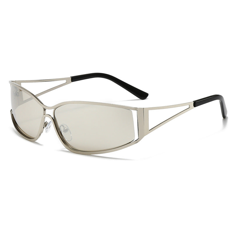 Futuristische Slim-Line Sonnenbrille