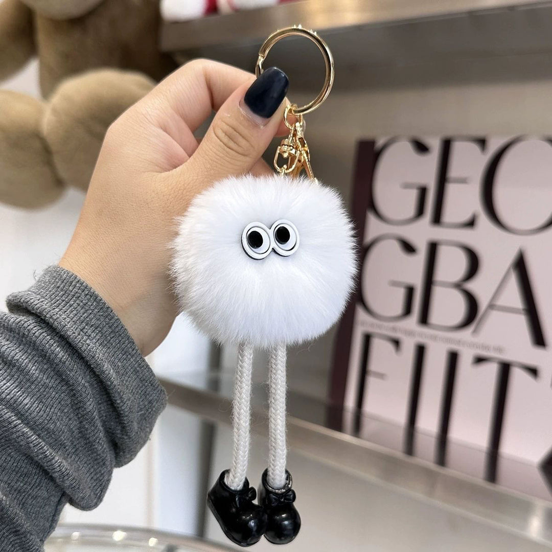 Spaß Fluffiger Charakter Schlüsselanhänger Karnz