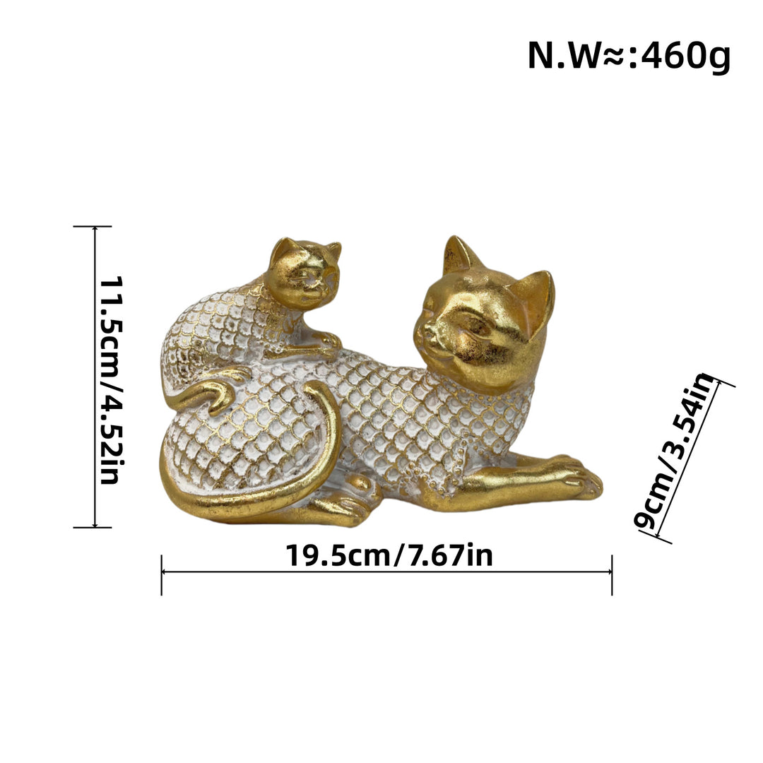 Dekorative Katzenfigur Karnz